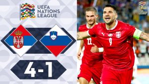 خلاصه بازی صربستان ۴ – اسلوونی ۱